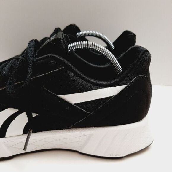 REEBOK / Athletic Running Shoes B&W Mesh Runners GW8702 Sz 8 - Picture 10 of 16